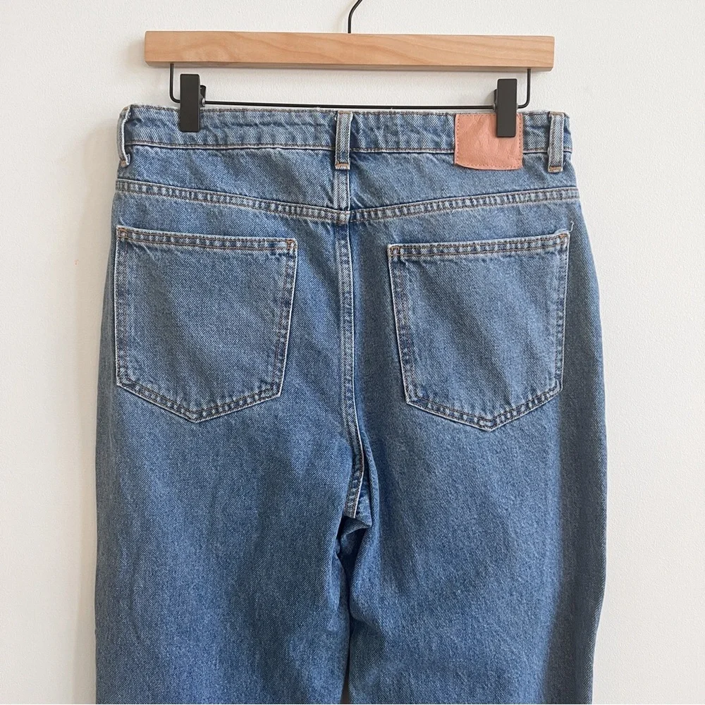 🏷️ SOLD •ZARA • Super High Rise Straight Leg Z1975 Jeans • 10 - Picture 8 of 15